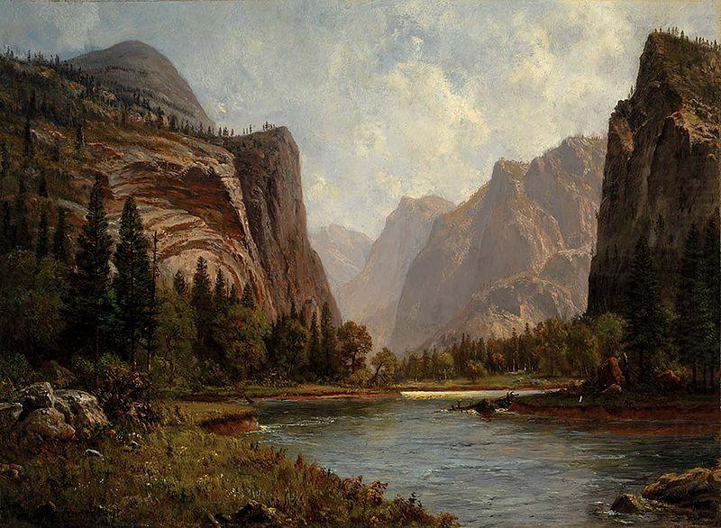 Albert Bierstadt Gates of the Yosemite china oil painting image
